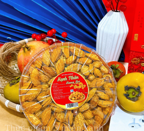 Hạnh Nhân Rang Bơ - Hộp Sun Khía