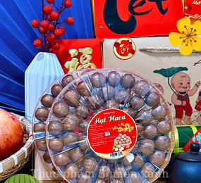 Hạt Macca Tây Nguyên 400g - Hộp Sun Khía
