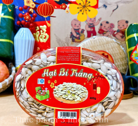 Hạt Bí Trắng 400g - Hộp Ovan