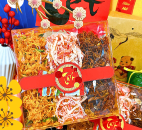 SET Khô Tam Vị 450g - Hộp Ngôi Sao Lớn