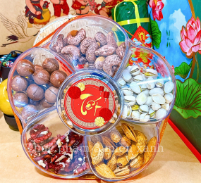 SET Hạt Lục Vị 600g - Hộp Bông Mai