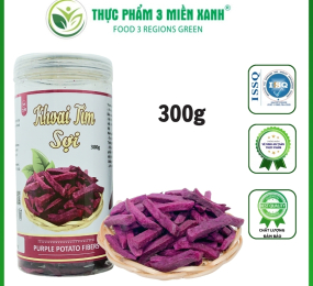 Khoai Tím Sợi Sấy Giòn