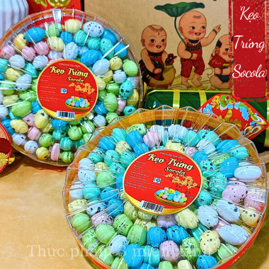Kẹo Trứng Socola 500g - Hộp Sun Khía