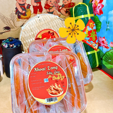 Khoai Lang Sấy Dẻo 500g - Hộp Chữ Nhật