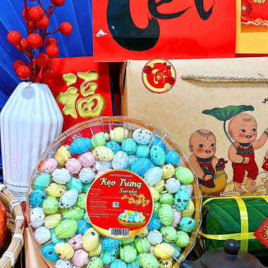 Kẹo Trứng Socola 500g - Hộp Sun Khía