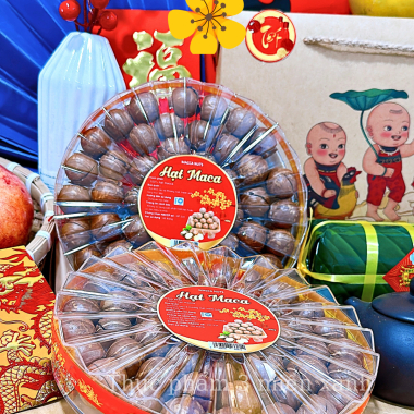Hạt Macca Tây Nguyên 400g - Hộp Sun Khía