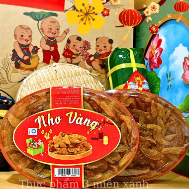 Nho Vàng 500g - Hộp Ovan