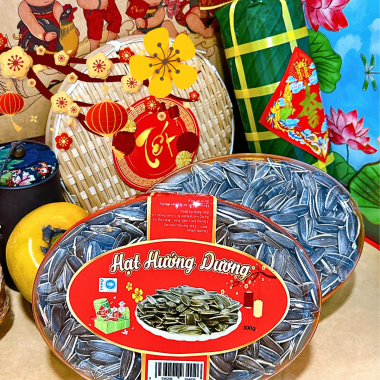 Hạt Hướng Dương 300g - Hộp Ovan