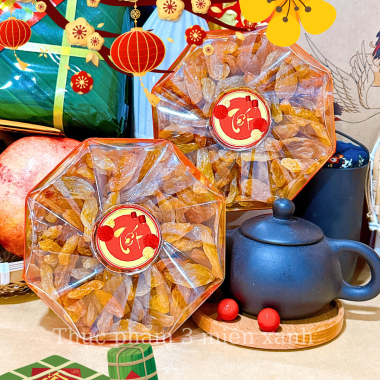 Nho Vàng 250g - Hộp Bát Giác