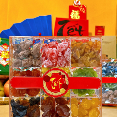 SET Mứt Cửu Vị 700g - Hộp Ngôi Sao Lớn