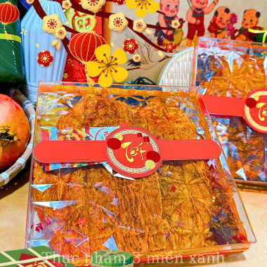Khô Bò Miếng 500g - Hộp Ngôi Sao Lớn