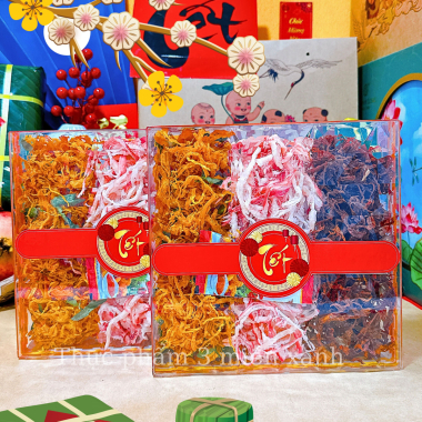 SET Khô Tam Vị 450g - Hộp Ngôi Sao Lớn