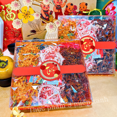 SET Khô Tam Vị 450g - Hộp Ngôi Sao Lớn