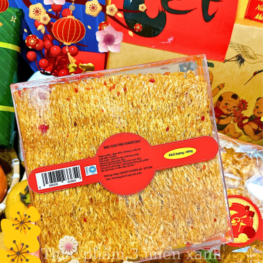 Mực Cán Tẩm Vị 400g - Hộp Ngôi Sao Lớn
