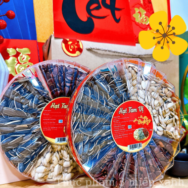 SET Hạt Tam Vị 300g - Hộp Sun 3 Ngăn