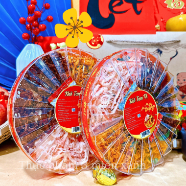 SET Khô Tam Vị 250g - Hộp Sun Khía 3 Ngăn