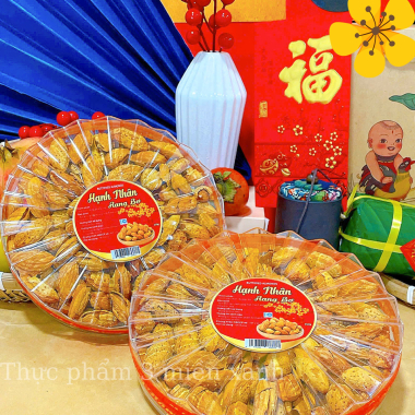 Hạnh Nhân Rang Bơ - Hộp Sun Khía