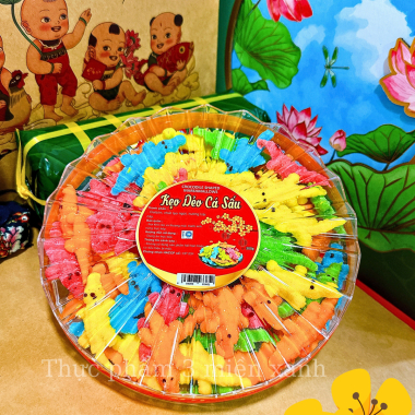 Kẹo Dẻo Cá Sấu 300g - Hộp Sun Khía