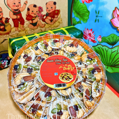 Bánh Đồng Tiền Việt Quất 350g - Hộp Sun Khía