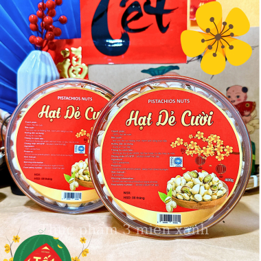 Hạt Dẻ Cười 500g - Hộp Tròn A15