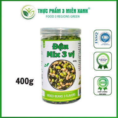Đậu Mix 3 Vị ( Đậu nành, Đậu đen, Đậu xanh )