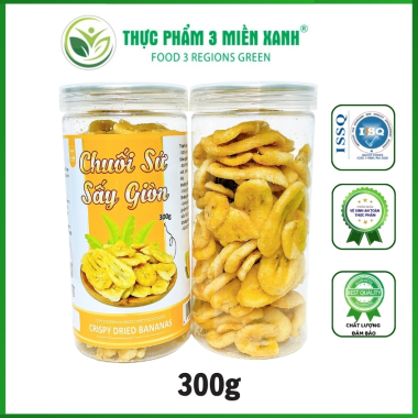 Chuối Sứ Sấy Giòn