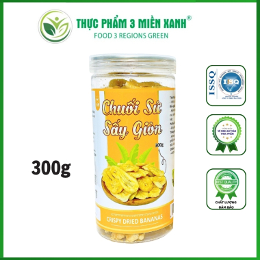 Chuối Sứ Sấy Giòn