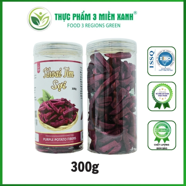 Khoai Tím Sợi Sấy Giòn