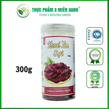 Khoai Tím Sợi Sấy Giòn