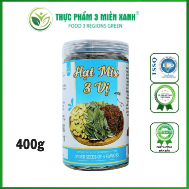 Hạt Mix 3 Vị ( Hạt dưa, Hạt hướng dương, Hạt bí trắng )