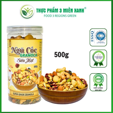 Ngũ Cốc Granola Siêu Hạt