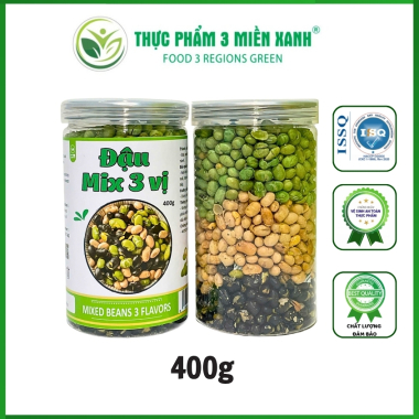Đậu Mix 3 Vị ( Đậu nành, Đậu đen, Đậu xanh )