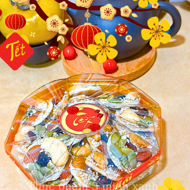 Bánh Đồng Tiền Việt Quất 170g - Hộp Bát Giác