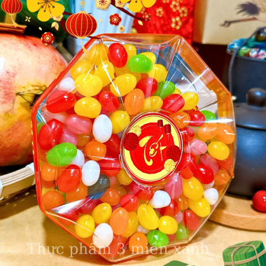 Kẹo Bi Trái Cây 300g - Hộp Bát Giác